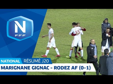 J20 : Marignane-Gignac - Rodez Aveyron Football (0-1), le résumé I National FFF 2018-2019