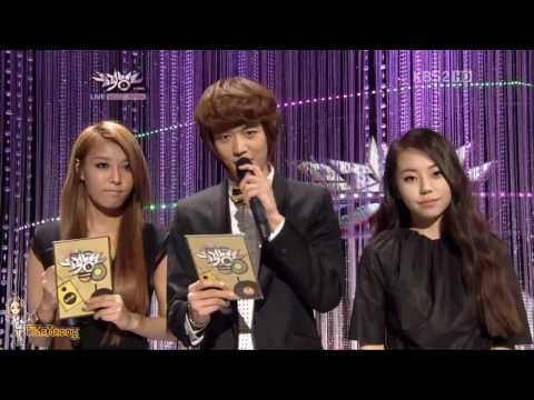 [HD] 111209 Wonder Girls Yoobin Sohee SHINee Minho - MC Cuts @ MuBank