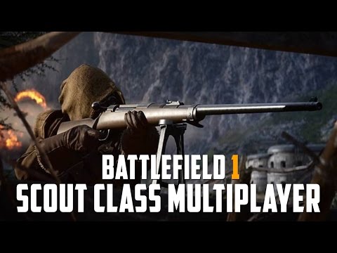 Battlefield 1 Multiplayer Gameplay - Scout Class