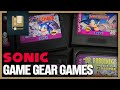 Sonic Games On SEGA Game Gear