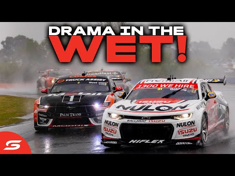 CHAOS In The Wet! Most Dramatic Wet Moments In Supercars History | 2025 Repco Supercars Championship