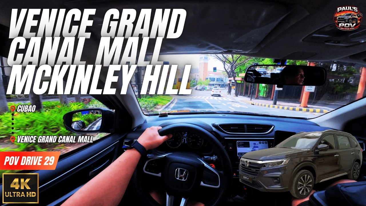 POV Drive | Cubao to Venice Grand Canal Mall | Honda BR-V