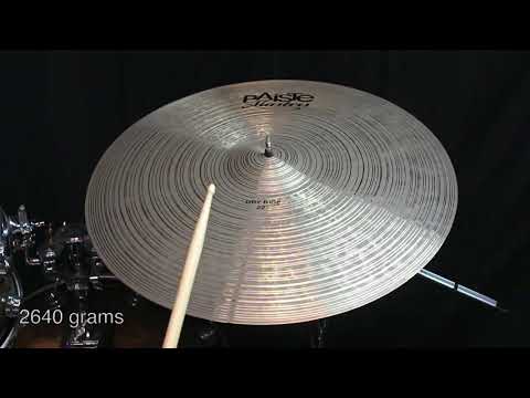 Paiste 22" Masters Dry Ride - 2640g (video demo) Bild 2