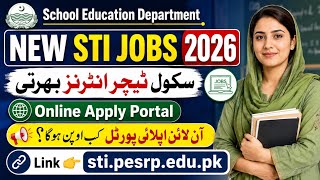 STI Jobs 2026 Online Apply Portal Open!
