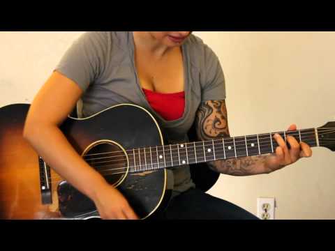 How to play Give Your Heart a Break by Demi Lovato in Eb tuning on guitar - Jen Trani