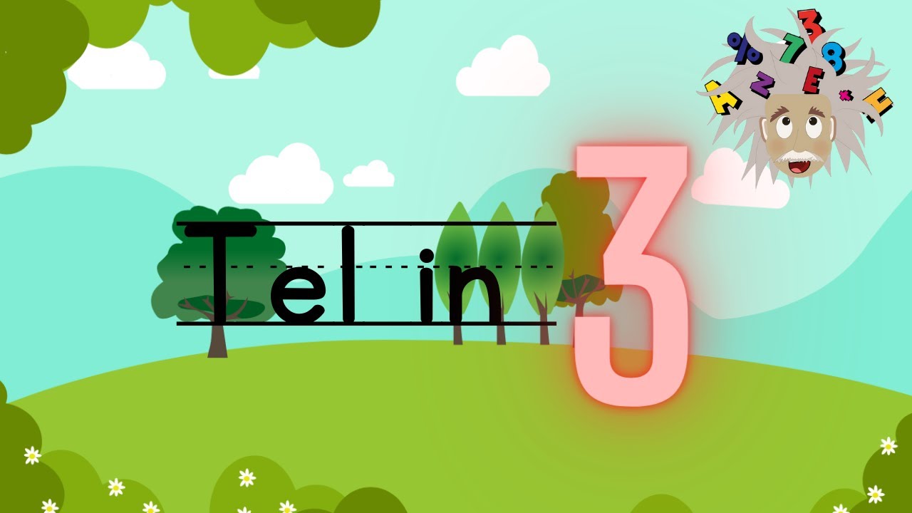 Tel in 3. Hoever kan jy tel in 3's? Kom tel saam en vind uit.