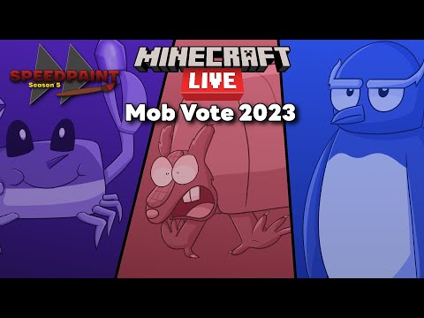 MCEnthusiast - SPEEDPAINT Season 5 Episode 2: Minecraft LIVE Mob Vote 2023