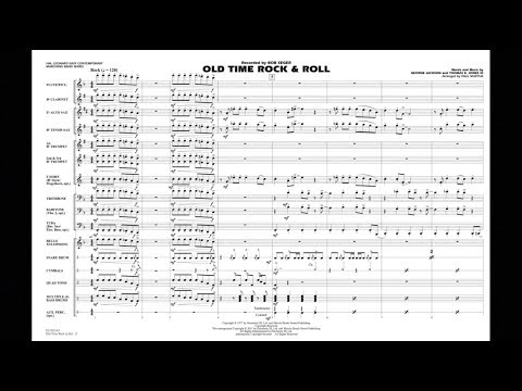 Old Time Rock & Roll arranged by Paul Murtha
