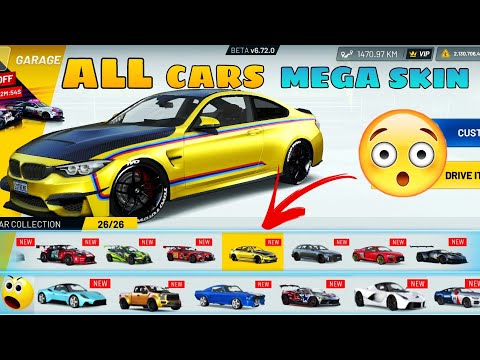 All Cars Unlocked / New Mega Skins 🤯 / Extreme Car Driving Simulator /