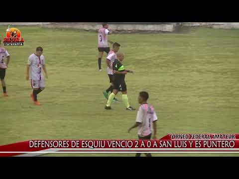 Torneo Federal Amateur - Defensores de Esquiu 2 - San Luis de Belén 0