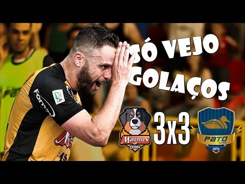 Golaços Liga Futsal 2018 | Magnus Sorocaba 3x3 Pato Futsal