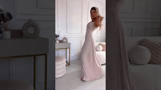 Zlato-béžové brokátové společenské šaty "Betty"