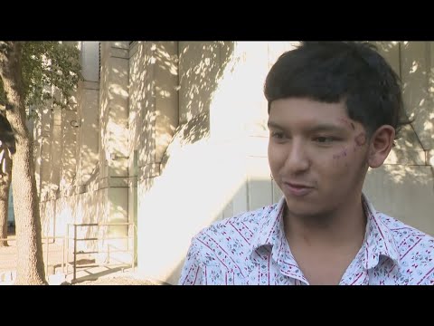 Man struck by APD officer speaks out after 6th Street incident