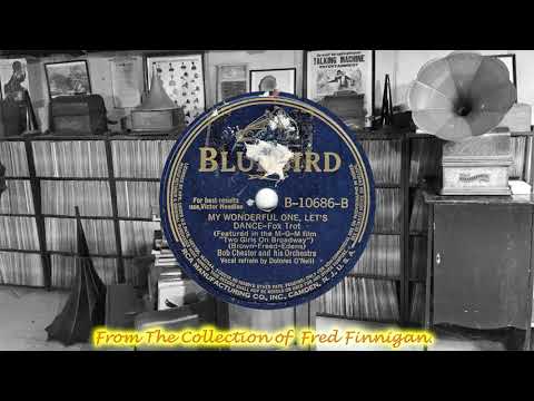 Bob Chester & His Orch(v Dolores O'Neill) - My Wonderful One, Let's Dance(1940)