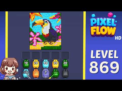 Pixel Flow Level 869 Komplettlösung
