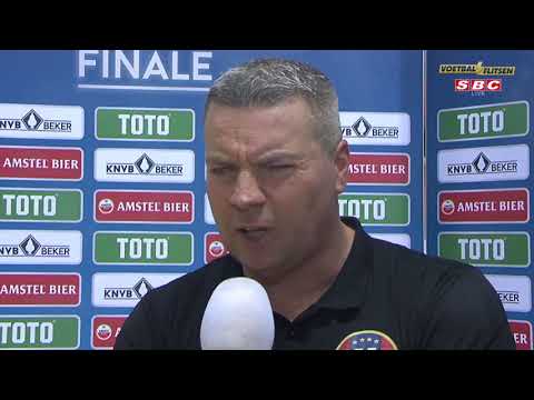 Reactie Sander van Dijk na KNVB bekerfinale FC Eindhoven - Hovocubo