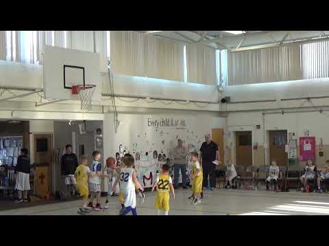 Grayson Smith Gets A Rebound And Scores Vs St. Paul's