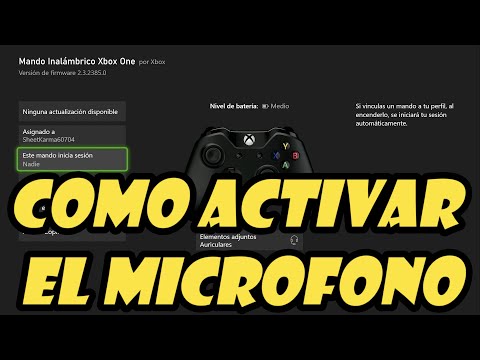 Como ACTIVAR el MICROFONO de audifonos en Xbox✔️