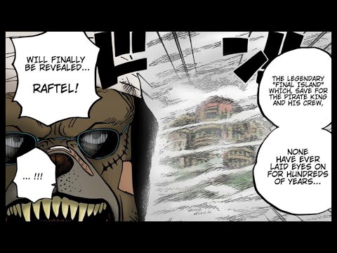 OMFG !!! One Piece Chapter 818 Manga Review -------   Raftel  Location Revealed !!!!ワンピース