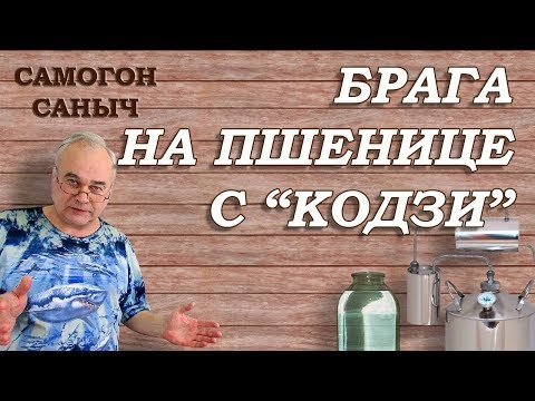 Пшеничная брага с дрожжами "КОДЗИ"