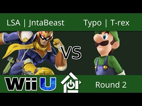 THGW 1/3/2017 - LSA | JntaBeast (Captain Falcon) vs Typo | T-rex (Luigi) - Smash 4 Round 2