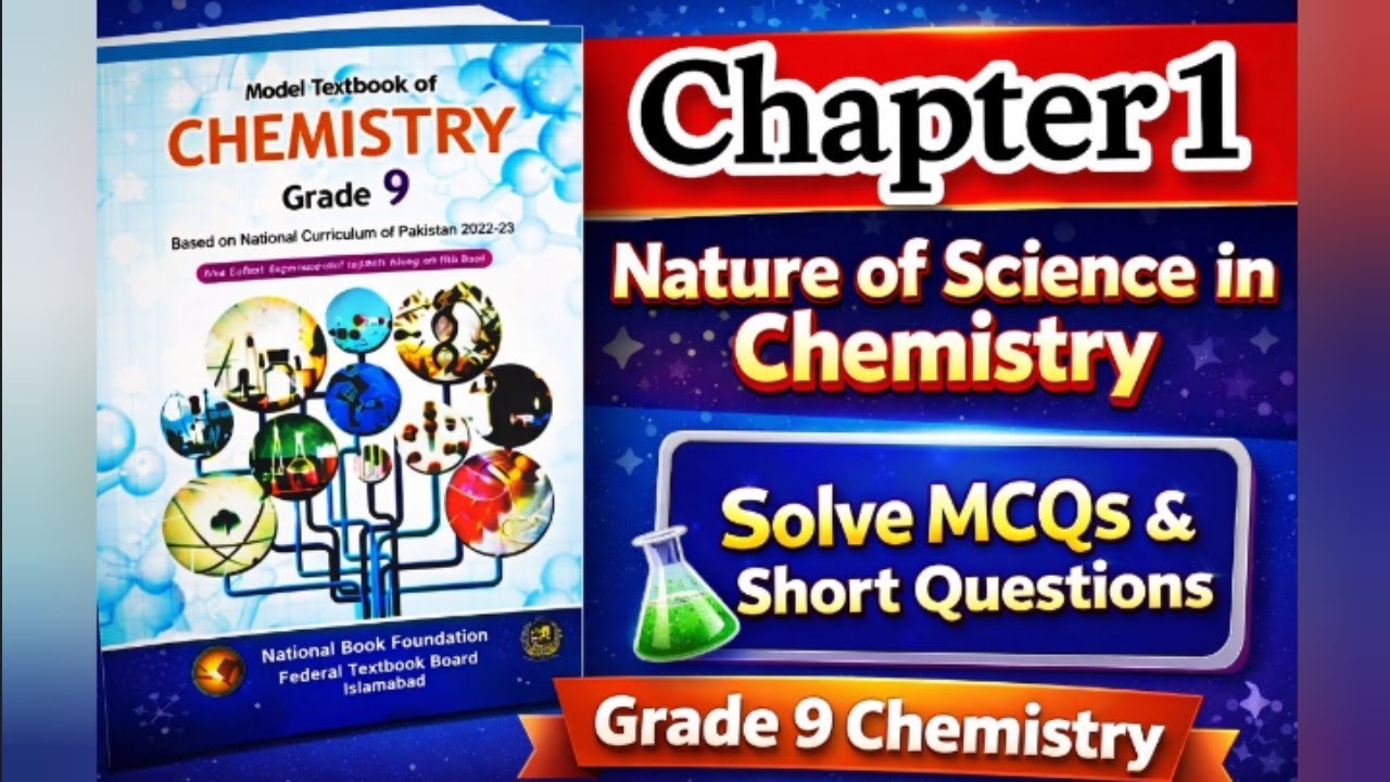 Class 9 Chemistry Chapter 1 MCQs + Short Questions | New Book | FBISE 2025
