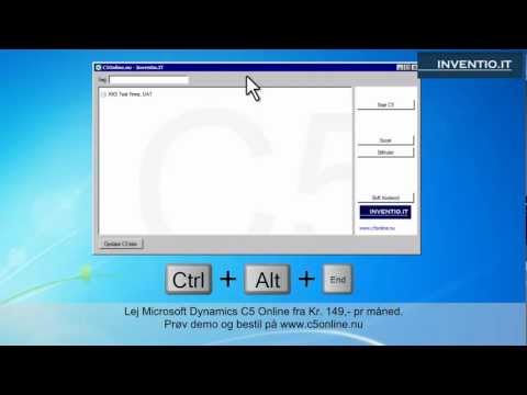 Videoguides til Microsoft Dynamics C5/c5online