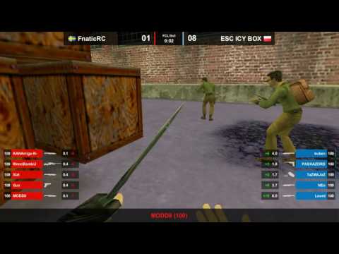 FCL fnatic vs ESC-Gaming @de_train