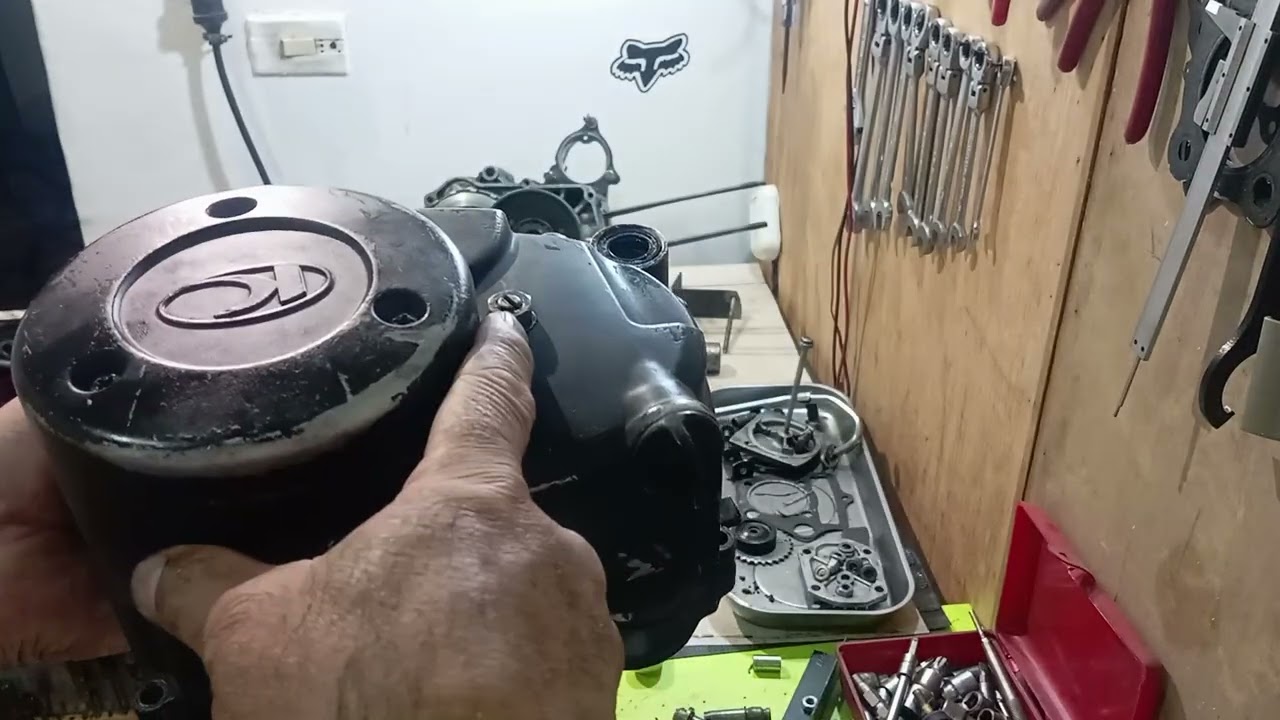 Cómo desarmar lado clusht de moto semiautomática CC 110 todas las marcas 