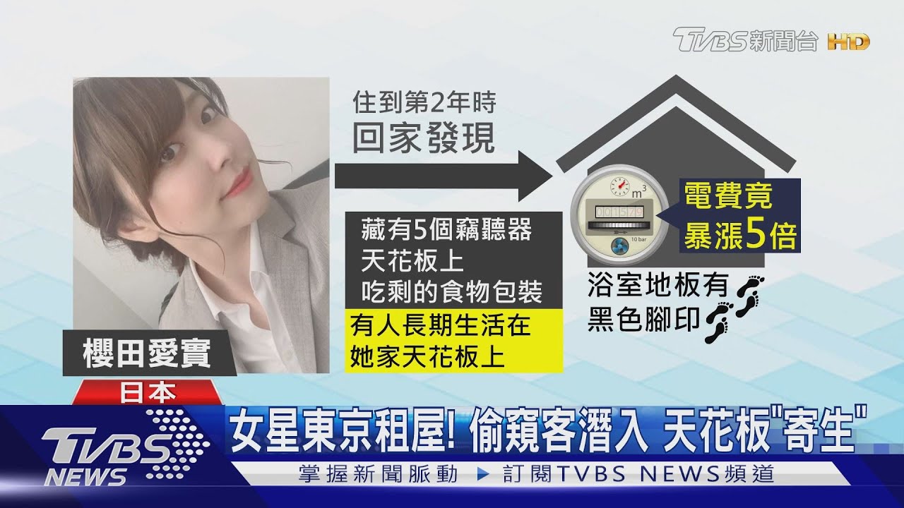 電費暴漲、廁所鞋印 租屋天花板竟有人寄生