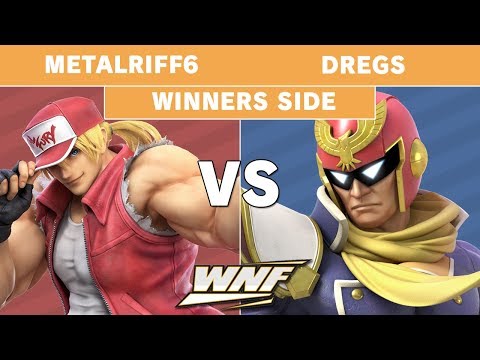 WNF 4.1 - MetalRiff6 (Terry) vs Dregs (Captain Falcon) Winners Side - Smash Ultimate