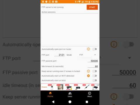 FTP Server - Multiple users Video