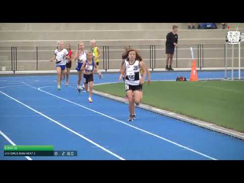 U10 Girls 800m Heat 2: 2021 State Combined Events Championships // LAVicTV