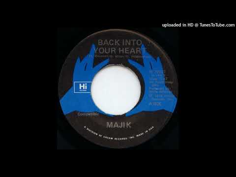 Great Modern Soul Boogie 45 Majik - Back Into Your Heart
