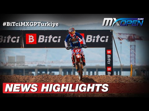 News Highlights | EMXOpen Race 1 | BiTci MXGP of Turkiye 2022 #MXGP #Motocross