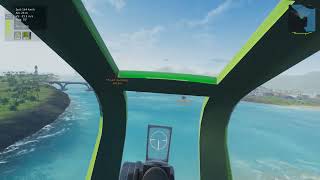 Balsa Model Flight Simulator - One of my Best  Runs Yet?