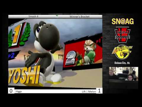 Smash 4 Higgs vs Melon