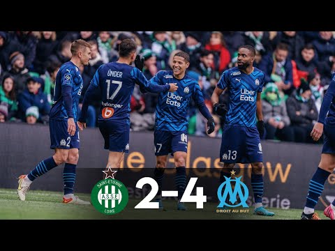 ASSE 2-4 OM • Le FILM d’une victoire PROLIFIQUE dans le Chaudron ! • HD
