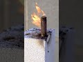 Don't do this with Lithium Batteries...#shorts