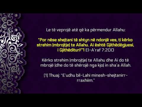 Vuan nga vesveset e vazhdueshme në abdes dhe namaz - Feuzan