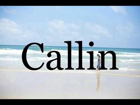 How To Pronounce Callin🌈🌈🌈🌈🌈🌈Pronunciation Of Callin