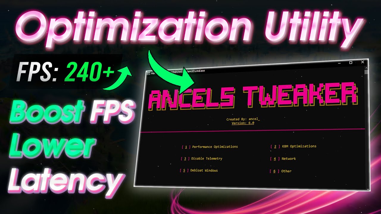The Best Tweaking Utility for Higher FPS and Lower Latency 🔧 (FREE)