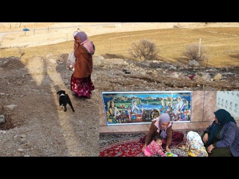 Zahra going to work for the needs of the cottage and living expenses