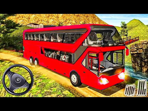 Uphill Offroad Bus Driving Simulator - Android Gameplay