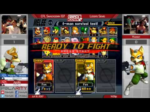 CFL Smackdown 137 Melee - Slox (Fox) vs Harriet (Red) - Losers Semis