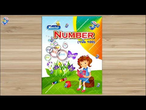 Children english counting 1 to 100 maths book