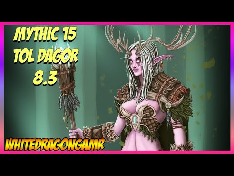 World of Warcraft - Tol Dagor - Mythic 15 - 8.3 Restoration Druid #66