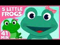 Nursery Rhymes For Kids Five Little Speckled Frogs More Kids Songs