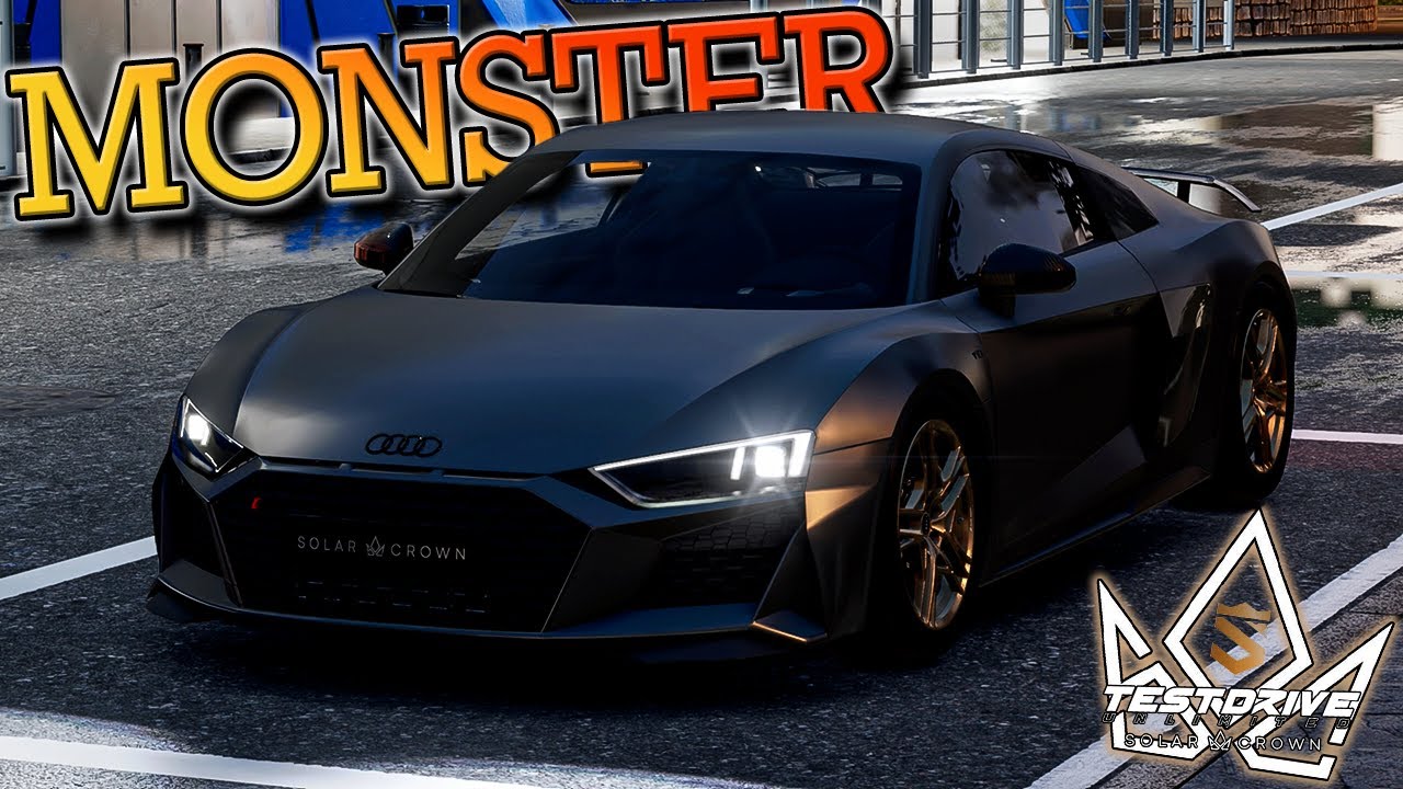 The Audi R8 V10 Decennium Coupe is INSANELY Fast! | Test ...