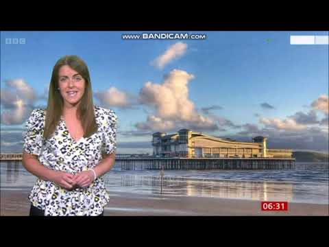 [HD] Alex Osbourne BBC ONE Points West weather July 17th 2023 - 60 fps